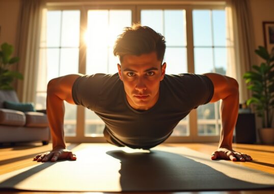 Les meilleures méthodes pour se muscler rapidement à la maison sans aucun équipement