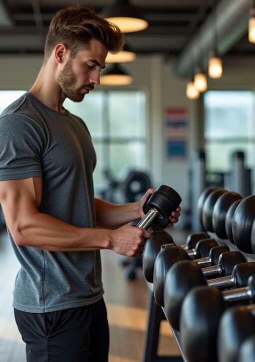 Comment choisir le poids d'haltères idéal pour bien débuter la musculation ?