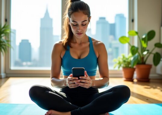 Guide pratique pour suivre efficacement des cours de sport via une application mobile