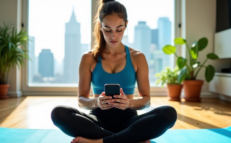 Guide pratique pour suivre efficacement des cours de sport via une application mobile