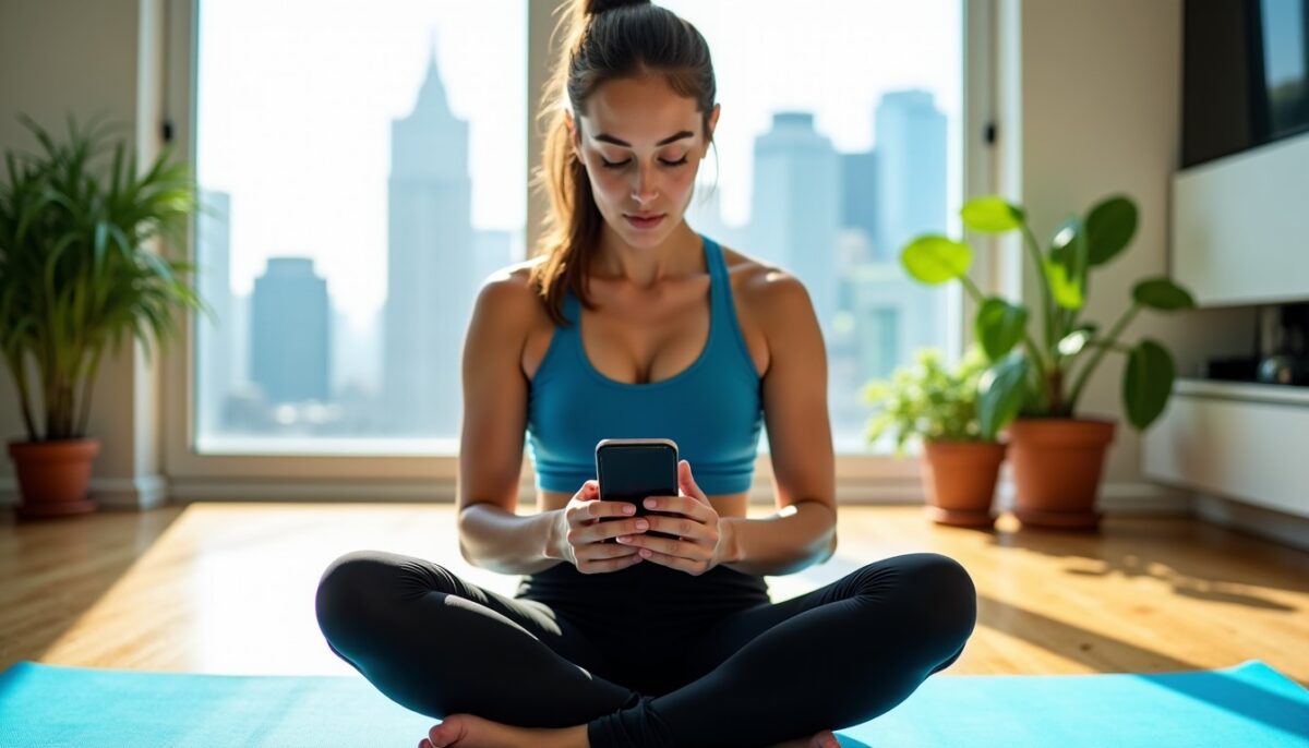 Guide pratique pour suivre efficacement des cours de sport via une application mobile