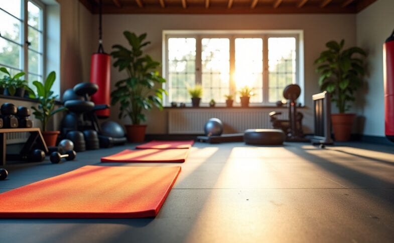 Sol de Home Gym : Quelle épaisseur choisir pour optimiser votre espace musculation et arts martiaux ?