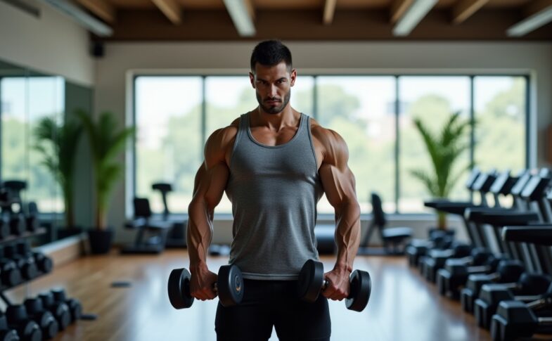 Comment choisir le poids idéal d’haltères pour développer efficacement ses biceps ?