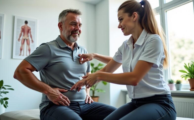 Localisation et caractéristique de la douleur dans le syndrome du piriforme