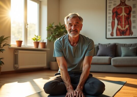 Techniques efficaces pour assouplir les hanches rigides chez les seniors