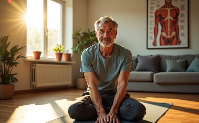 Techniques efficaces pour assouplir les hanches rigides chez les seniors