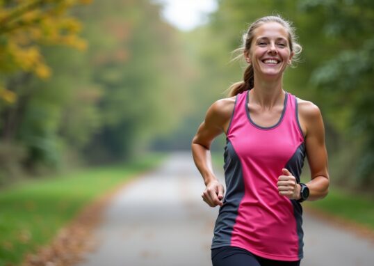 Quel est le temps moyen pour courir 5 km sans pause ?