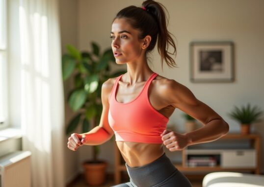 Minutes de cardio à domicile : astuces pour un entraînement efficace et sans matériel