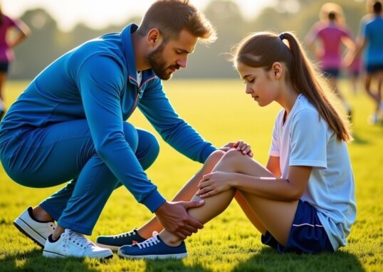 Comment réagir efficacement en cas de blessure d'un élève lors d'une séance de coaching personnalisé ?