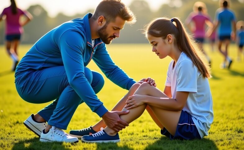 Comment réagir efficacement en cas de blessure d'un élève lors d'une séance de coaching personnalisé ?