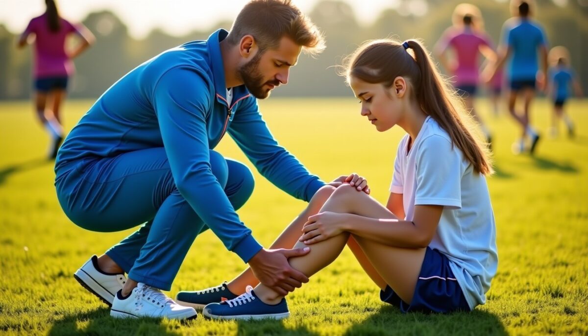 Comment réagir efficacement en cas de blessure d'un élève lors d'une séance de coaching personnalisé ?